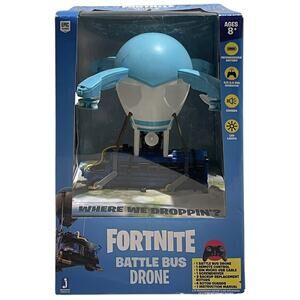 Fortnite Battle Bus Drone w/ Remote Controller & LED Lights NEW! 2019 NIB/SEALED